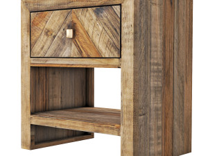 Moes Teigen Nightstand 3D Model