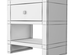 Moes Teigen Nightstand 3D Model