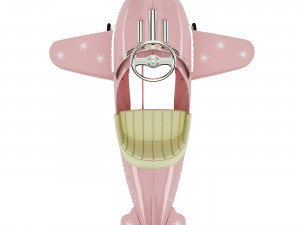Childrens Pedal Plane Fantasy Flyer Model 3D