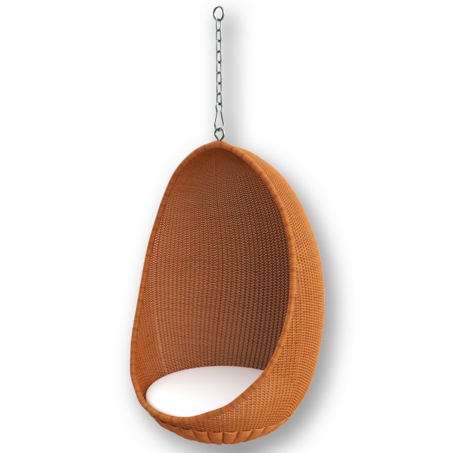 Nanna Ditzel Hanging Egg Chair 3D Model .c4d .max .obj .3ds .fbx .stl .blend 
