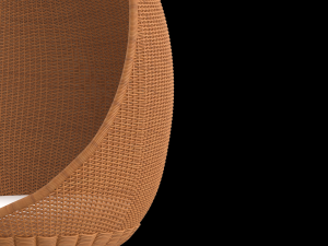 Nanna Ditzel Hanging Egg Chair 3D Model