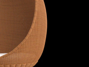 Nanna Ditzel Hanging Egg Chair 3D Model