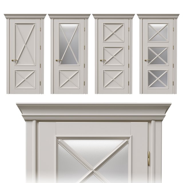 Nice doors 3D 모델 .c4d .max .obj .3ds .fbx .stl .blend 