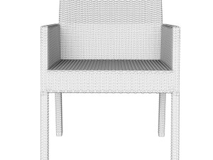 Armchair Niche ACFW FV Bronze 3D Model