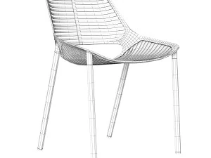 Chair Niwa 3D Model