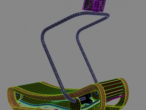 Treadmill NOHrD sprintbok 3Dモデル