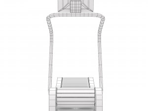 Treadmill NOHrD sprintbok 3Dモデル