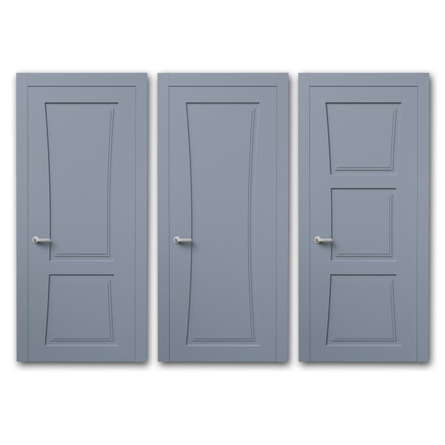 Doors Novita 3D Model .c4d .max .obj .3ds .fbx .stl .blend 