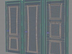 Doors Novita 3D Model
