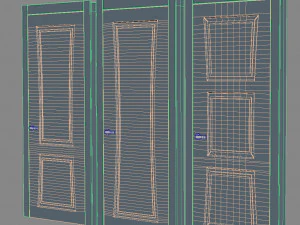 Doors Novita 3D Model