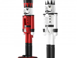 Wooden figurine Nutcracker 3D Model