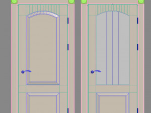 Odysseus doors Model 3D