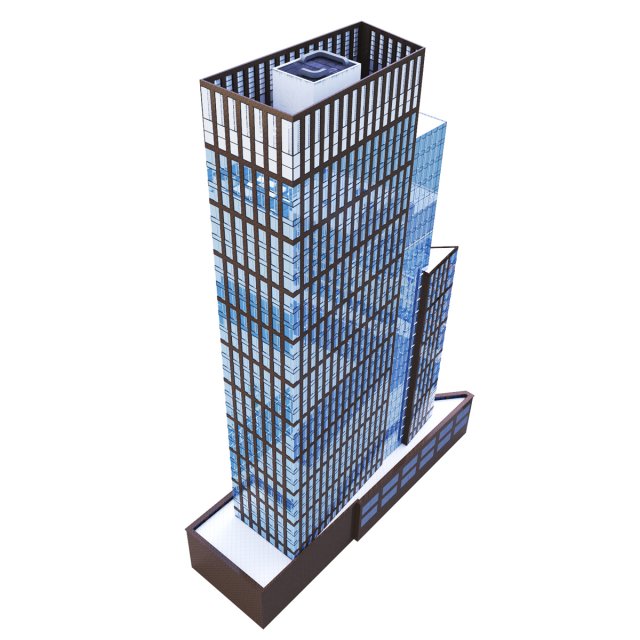 One Hudson Yards skyscraper 3D मॉडल .c4d .max .obj .3ds .fbx .stl .blend 