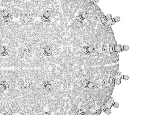 Christmas ball One Times Square ball 3D Model