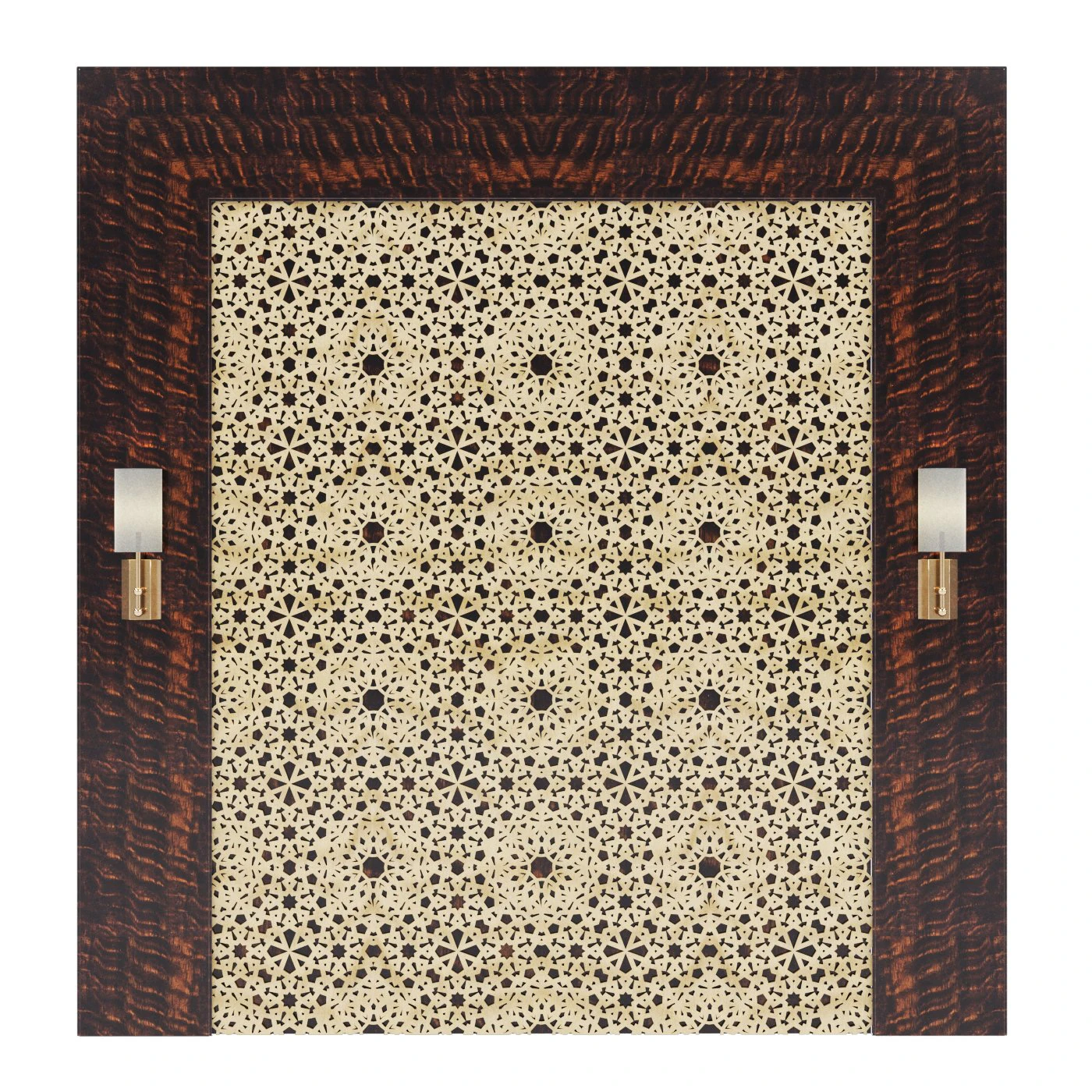 Oriental portal for bedroom 3D Model .c4d .max .obj .3ds .fbx .stl .blend