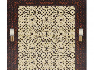 Oriental portal for bedroom 3D Model