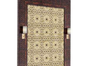 Oriental portal for bedroom Modelo 3D