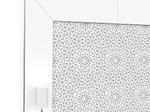 Oriental portal for bedroom Modelo 3D