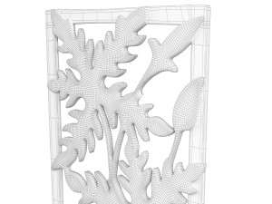 Wooden panel Modello 3D