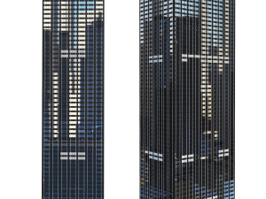 Skyscraper Paramount Plaza New York 3D Model