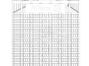 Skyscraper Paramount Plaza New York 3D Model