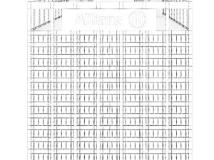 Skyscraper Paramount Plaza New York 3D Model