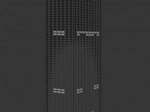 Skyscraper Paramount Plaza New York 3D Model