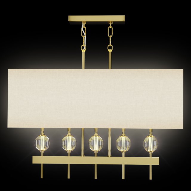 Chandelier Park Lane 3Dモデル .c4d .max .obj .3ds .fbx .stl .blend 