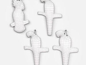 Parrots Modèle 3D