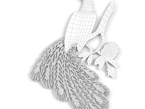 Peacock 3Dモデル