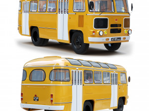Bus PAZ-672 3D Model