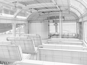 Bus PAZ-672 3D Model