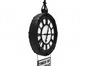 Bernus Clock column Model 3D