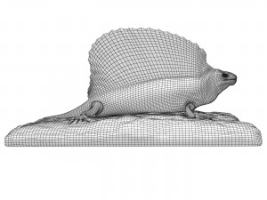 Plaster Lizard 3D 모델