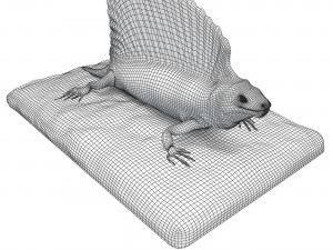 Plaster Lizard 3D 모델