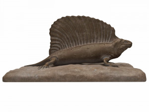 Plaster Lizard 3D-Modell