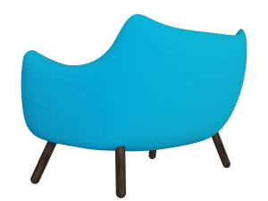 Poet sofa 3D-Modell