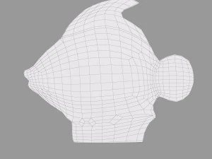 Polystone Fish 3D Model