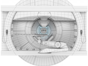 Varian Probeam 360 Proton Therapy System 3D-Modell