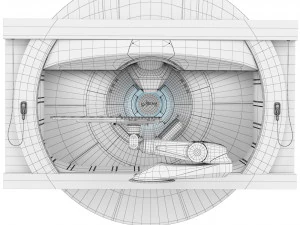 Varian Probeam 360 Proton Therapy System 3D Model