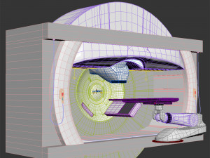 Varian Probeam 360 Proton Therapy System 3D-Modell