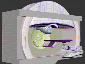 Varian Probeam 360 Proton Therapy System 3D Model