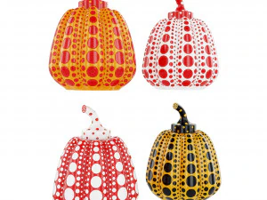 Pumpkin Yayoi Kusama 3D Model