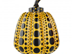 Pumpkin Yayoi Kusama 3D Model