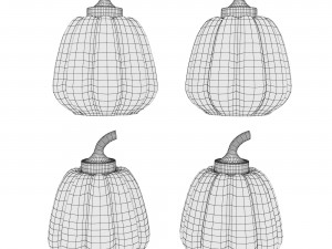 Pumpkin Yayoi Kusama 3D 모델