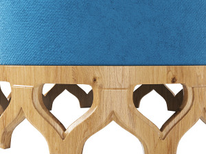 Pouf Raccan Ottoman Modello 3D