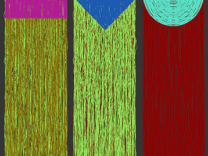 Новогодний дождь 3D Модель