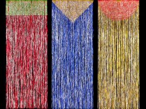 Новогодний дождь 3D Модель