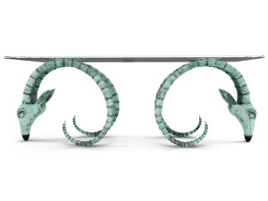 工作台滑枕头 3D 模型