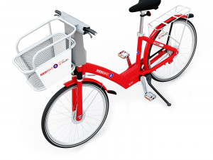 Bike Red Bike BCycle 3D Model